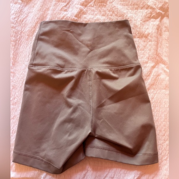 Grey Biker Shorts - Picture 2 of 4